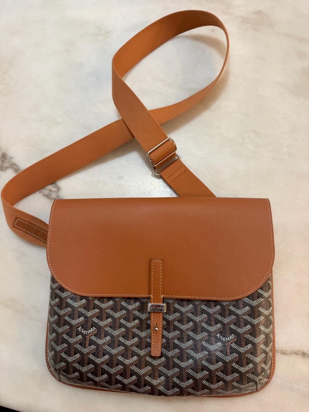 Goyard messenger bag